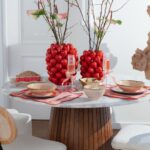 Vase Strawberries Red 24cm (10)