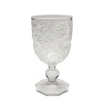 Wine Glass Ice Flowers Clear (1)