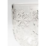 Wine Glass Ice Flowers Clear (2)