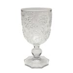 Wine Glass Ice Flowers Clear (6 part) (3)
