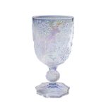 Wine Glass Ice Flowers Colore