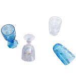 Wine Glass Ice Flowers Colore (2)