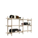Wine Shelf Cape Town Greige 80x34cm