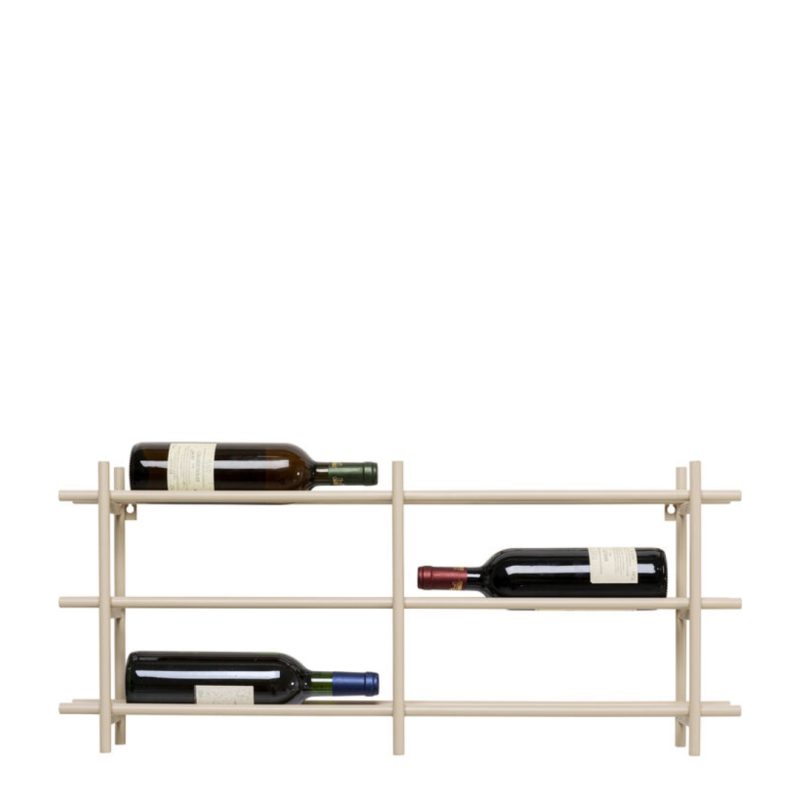 Wine Shelf Cape Town Greige 80x34cm (2)