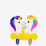 2toothbrushes Holder Unicorn