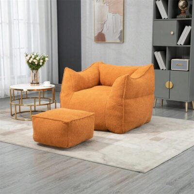 Armchair sponge set terracotta (2)