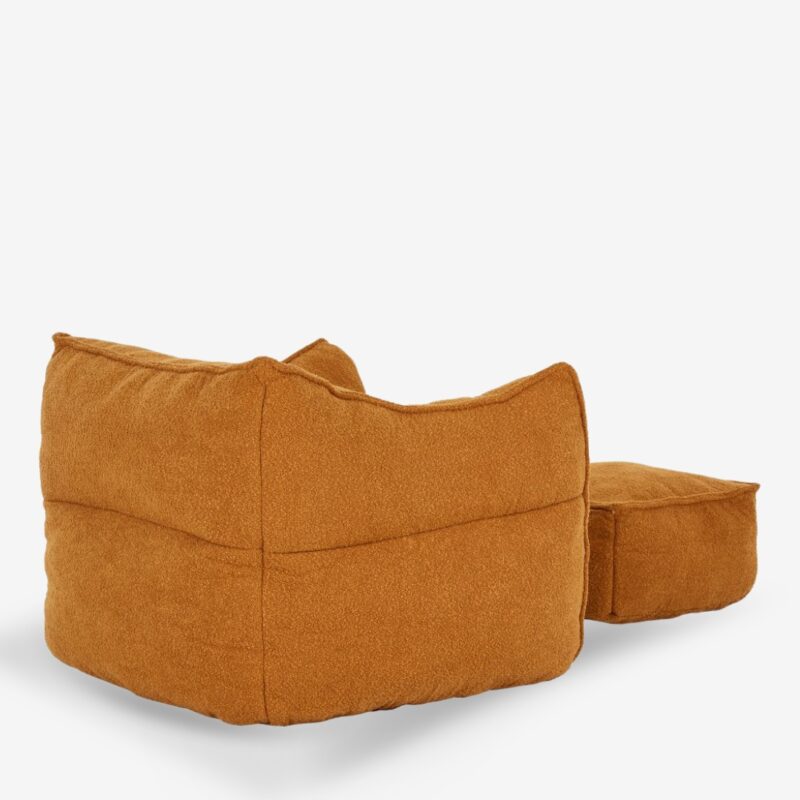 Armchair sponge set terracotta (9)