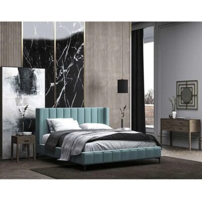 Bed Tokyo Mint Black 160x200cm (2)