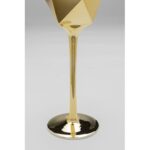 Champagne Glass Diamond Gold (3)