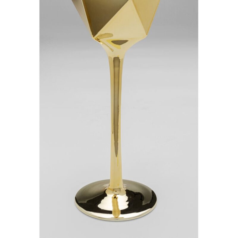Champagne Glass Diamond Gold (3)