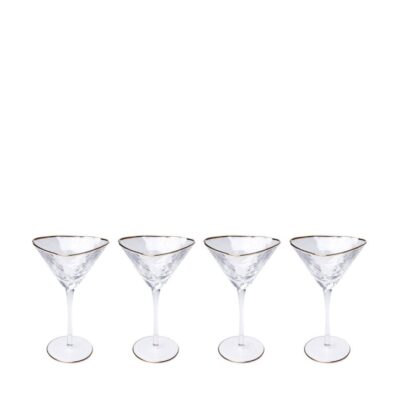 Cocktail Glass Hommage (4 Part)