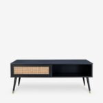 Coffee Table Vienna Black Gold 120x59cm (2)