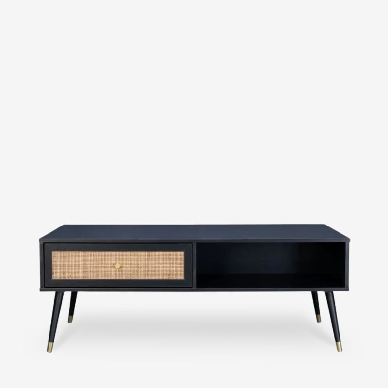 Coffee Table Vienna Black Gold 120x59cm (2)