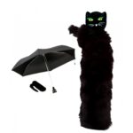 Compact Umbrella Chapka Black Cat (4)