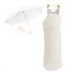 Compact Umbrella Chapka White Cat (4)