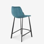 Counter Stool Franky Velvet Petrol 65cm (3)