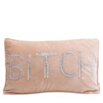 Cushion Beads Bitch Blush 60x35cm