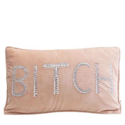 Cushion Beads Bitch Blush 60x35cm