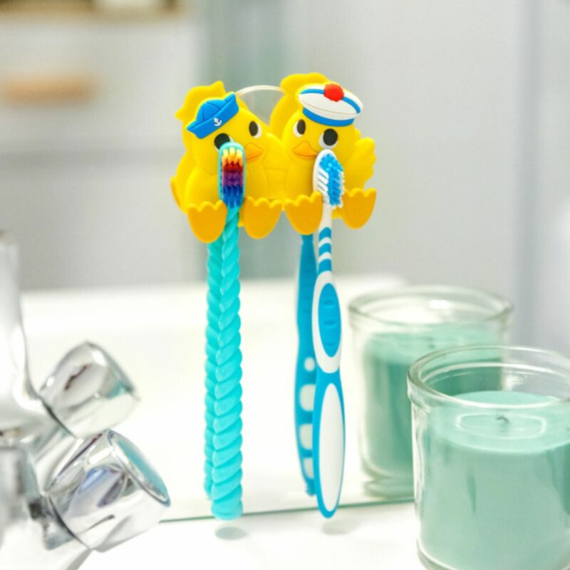 Double Toothbrush Holder Ducks (2)