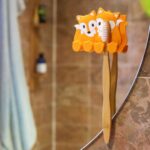 Double Toothbrush Holder Foxes (2)
