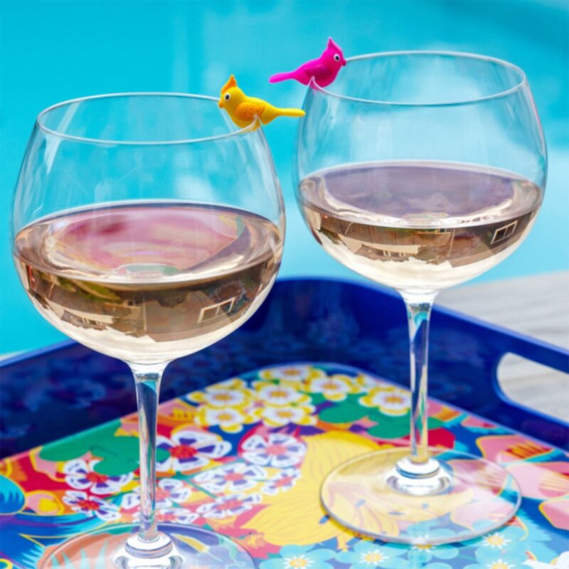 Glass Markers Parrot 6 Set (3)