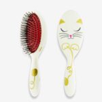 Hairbrush Ladypop L White Cat