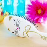 Hairbrush Ladypop L White Cat (2)