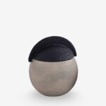 Jar grizio with lid Ø20cm