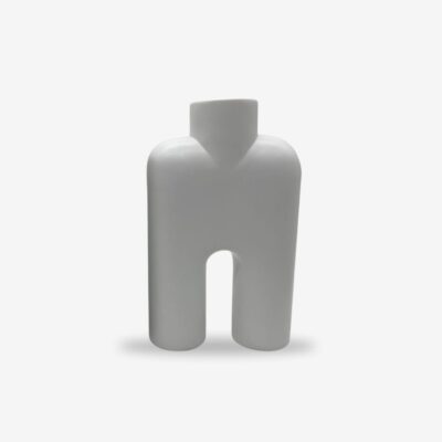 Len Vase White
