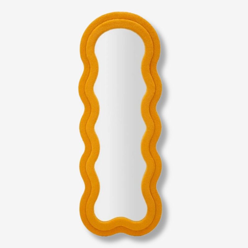 Mirror Teddy Mustard 160cm