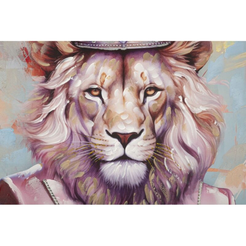 Painting King A Lion 122cm (2)