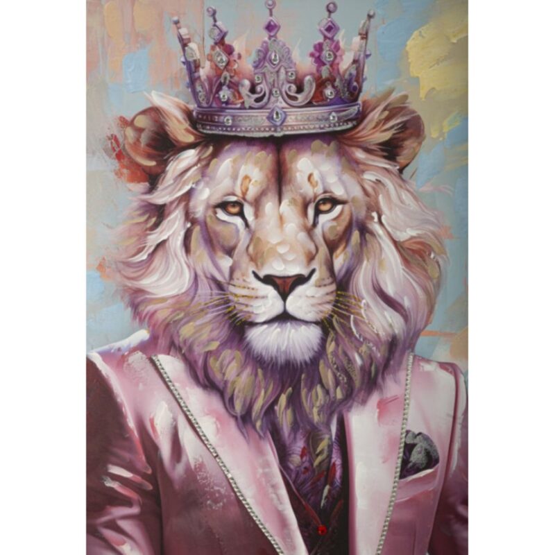 Painting King A Lion 122cm (3)