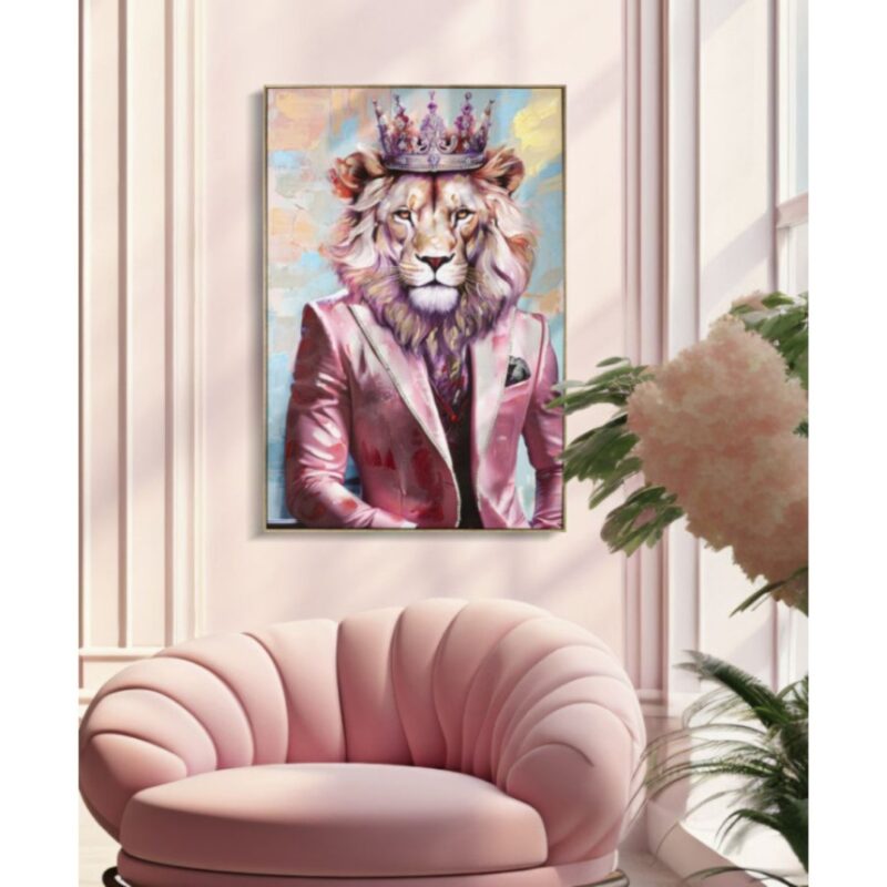 Painting King A Lion 122cm (6)
