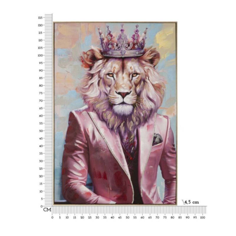 Painting King A Lion 122cm (7)