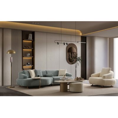 Pouf Prada Beige Ø40cm (2)
