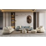 Pouf Prada Beige Ø40cm (4)