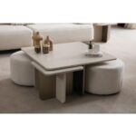 Pouf Prada Beige Ø40cm (6)