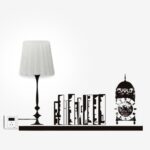 Shelf & Lampshade Wall Sticker 1