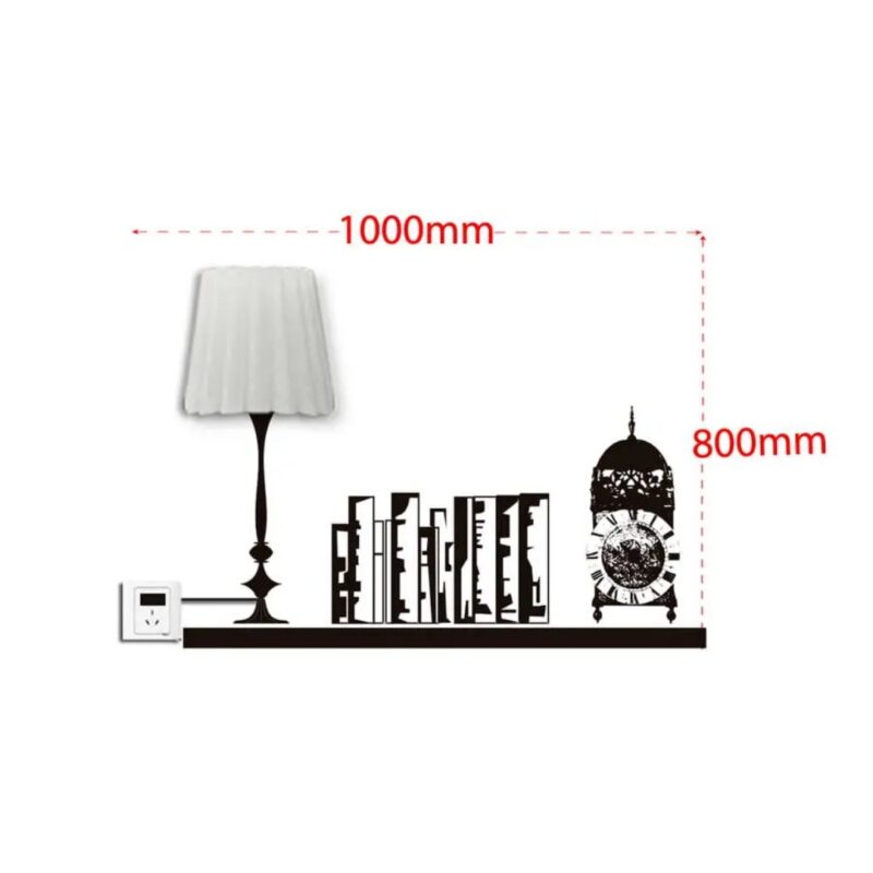 Shelf & Lampshade Wall Sticker (5)