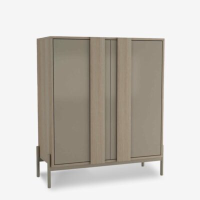 Shoe Cabinet Cappucino 84.4x36.5x97cm  (1)