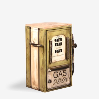 Side table gas pump 57x36cm (1)