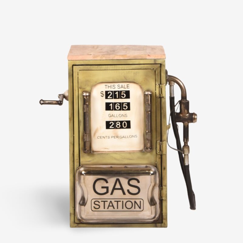 Side table gas pump 57x36cm (2)