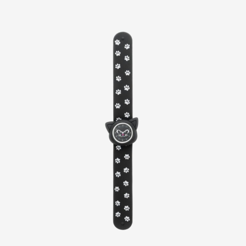 Slap Hand Watch Black Cat Head (3)
