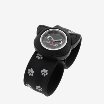 Slap Hand Watch Black Cat Head