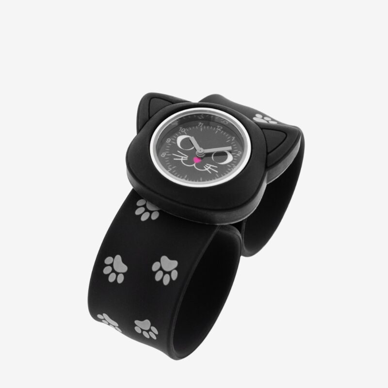Slap Hand Watch Black Cat Head