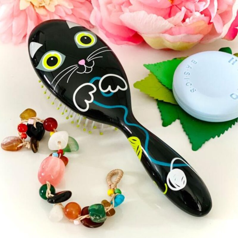 Small Hairbrush Ladypop Cat (2)