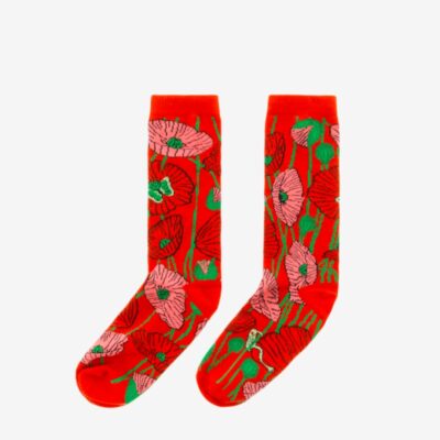 Socks Poppies