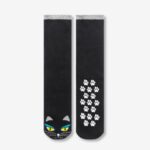 Spiked Socks Black Cat