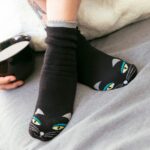 Spiked Socks Black Cat (2)