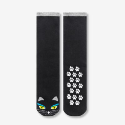 Spiked Socks Black Cat
